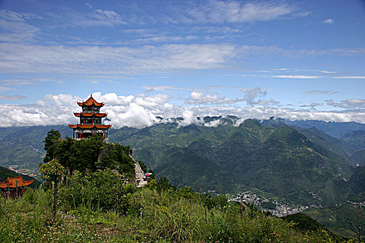 巫溪云台山云台寺钟楼