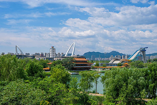 北京市石景山区首钢园首钢工业遗址公园