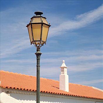 路灯,阿尔加维,葡萄牙