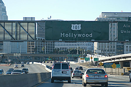 高速公路,洛杉矶,加利福尼亚,美国