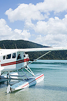 水上飞机,长岛,降灵群岛,昆士兰,澳大利亚