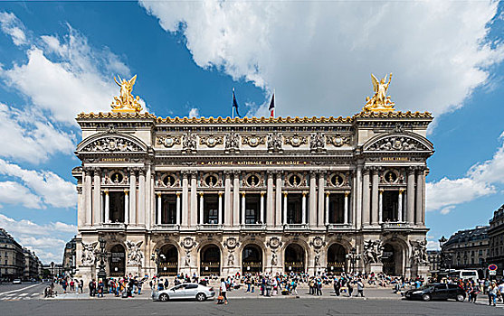 歌剧院,国家,巴黎,加尼叶歌剧院,法兰西岛,法国,欧洲