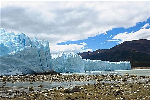 冰河,湖,莫雷诺冰川,阿根廷,国家公园,阿根廷湖,卡拉法特,巴塔哥尼亚
