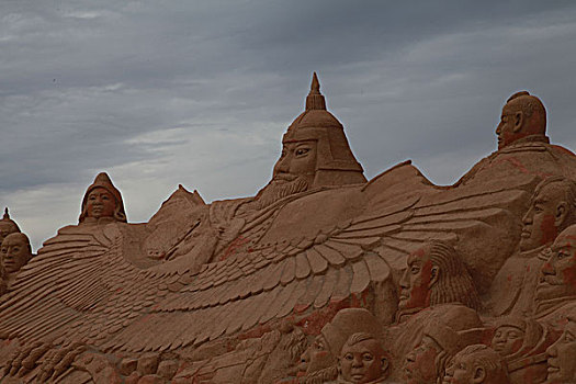 蒙古文化沙雕