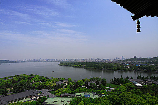 浙江杭州雷峰塔风光