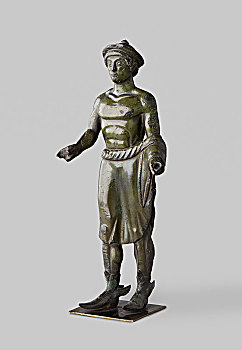 青铜,小雕像,赫耳墨斯,公元前5世纪,艺术家,未知