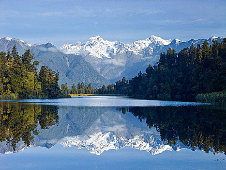 湖,库克山,新西兰