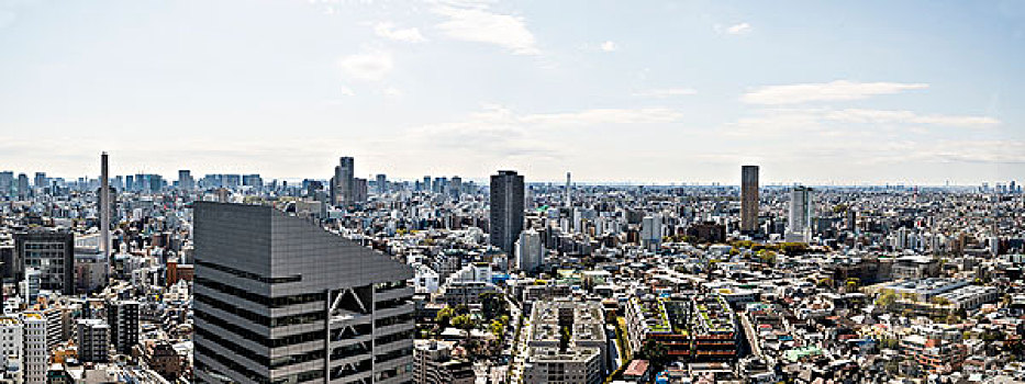 南方,风景,东京,塔楼,涩谷,日本