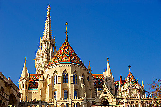 圣母,大教堂,城堡区,布达佩斯,匈牙利,欧洲