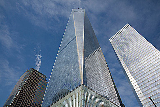 世界贸易中心,一个,世贸中心,世界,贸易中心,纪念,场所,曼哈顿,纽约