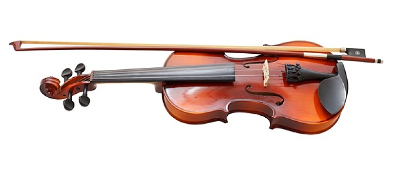 传统,木质,小提琴,法国,乐弓