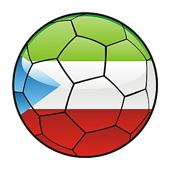 赤道几内亚,旗帜,足球
