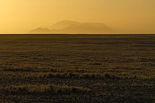 风景,纳米布沙漠,日出,塞斯瑞姆,区域,纳米比亚,非洲