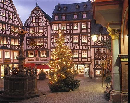圣诞市场,莱茵河谷,德国
