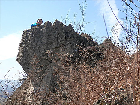 攀登,山峰,云贵高原,运动,锻炼,强身,健体