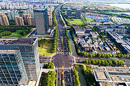 鸟瞰,中国,城市