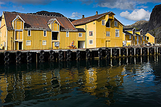 博物馆,乡村,弗莱克斯塔迪亚,岛屿,罗弗敦群岛,挪威,斯堪的纳维亚,欧洲