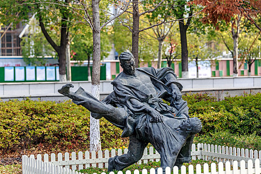 摔跤运动雕塑,南京市国际青年文化公园