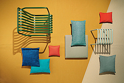 花园椅,凳子,装饰,垫子,紫外线,布