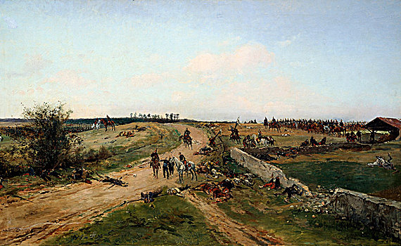 普法战争,19世纪,艺术家