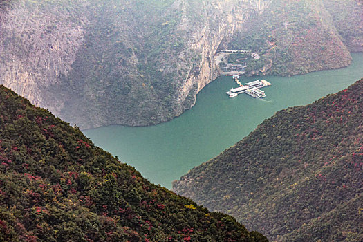 三峡巫峡风景区风光