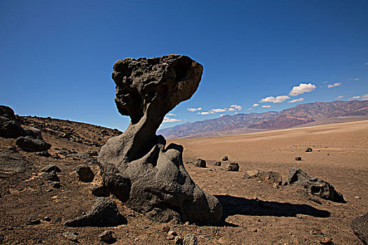 死亡谷国家公园,加利福尼亚,石头,荒芜