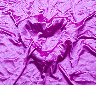 豪华,紫色,绸缎,折叠,心形,有用,背景