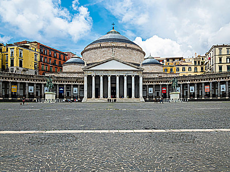 大教堂,广场,那不勒斯,坎帕尼亚区,意大利,欧洲