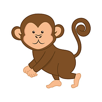 卡通猴子微信头像图片