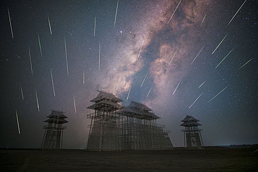 甘肅瓜州戶外雕塑星空銀河