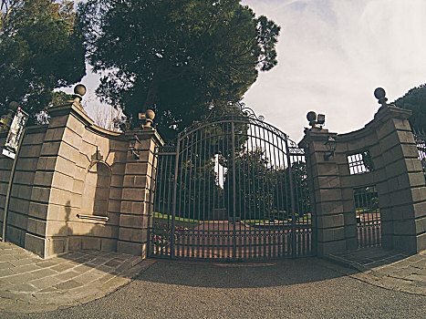 巴塞罗那,宫殿,入口