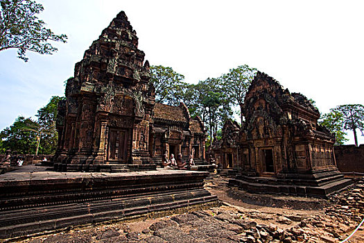 柬埔寨吴哥女皇宫