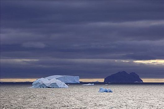 冰山,德雷克海峡,南极
