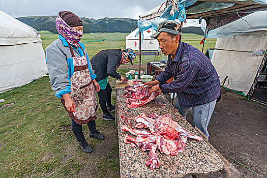 新疆羊肉串