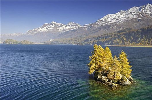 湖,恩加丁,瑞士