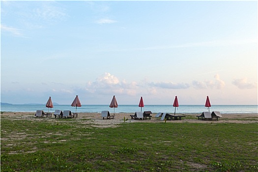 海滩,南方,泰国