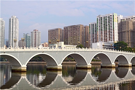 拱桥,亚洲,市区,香港