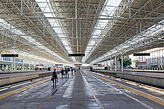 北京北站月台
