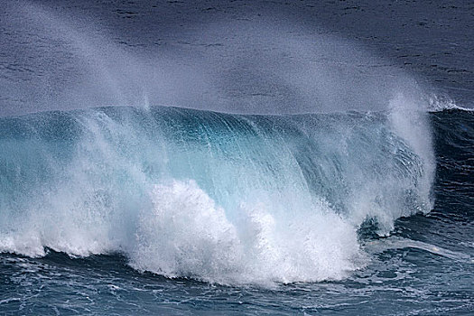 海洋,波浪,浪花,海滩,靠近,团聚