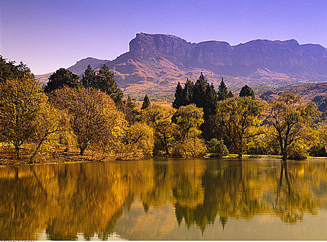 国家公园,德拉肯斯堡山脉,南非