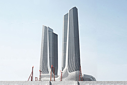 摩天大楼,城市,南京