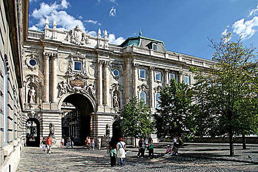 布达城堡,布达佩斯,匈牙利,欧洲