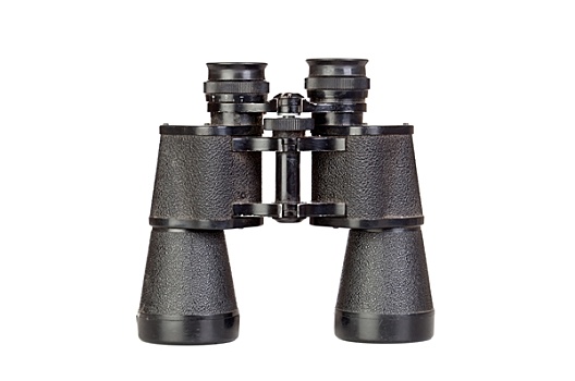 双筒望远镜,黑色