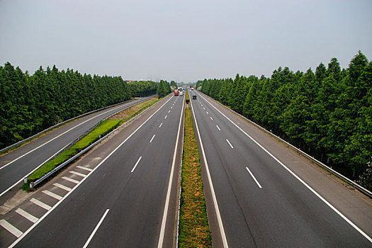 中国高速,高速路,道路素材