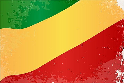 刚果,旗帜,低劣