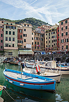 港口,渔船,卡莫利,利古里亚,意大利