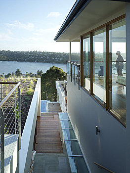 房子,悉尼,澳大利亚,集合,建筑师