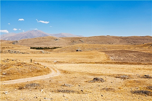 高原,风景,亚美尼亚