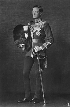 威尔斯亲王,军队,制服,20世纪20年代