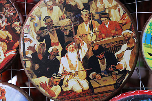 新疆喀什,维吾尔音乐的灵魂,达甫,手鼓